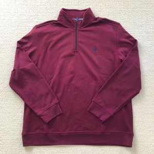 IZOD quarter zip sweater
